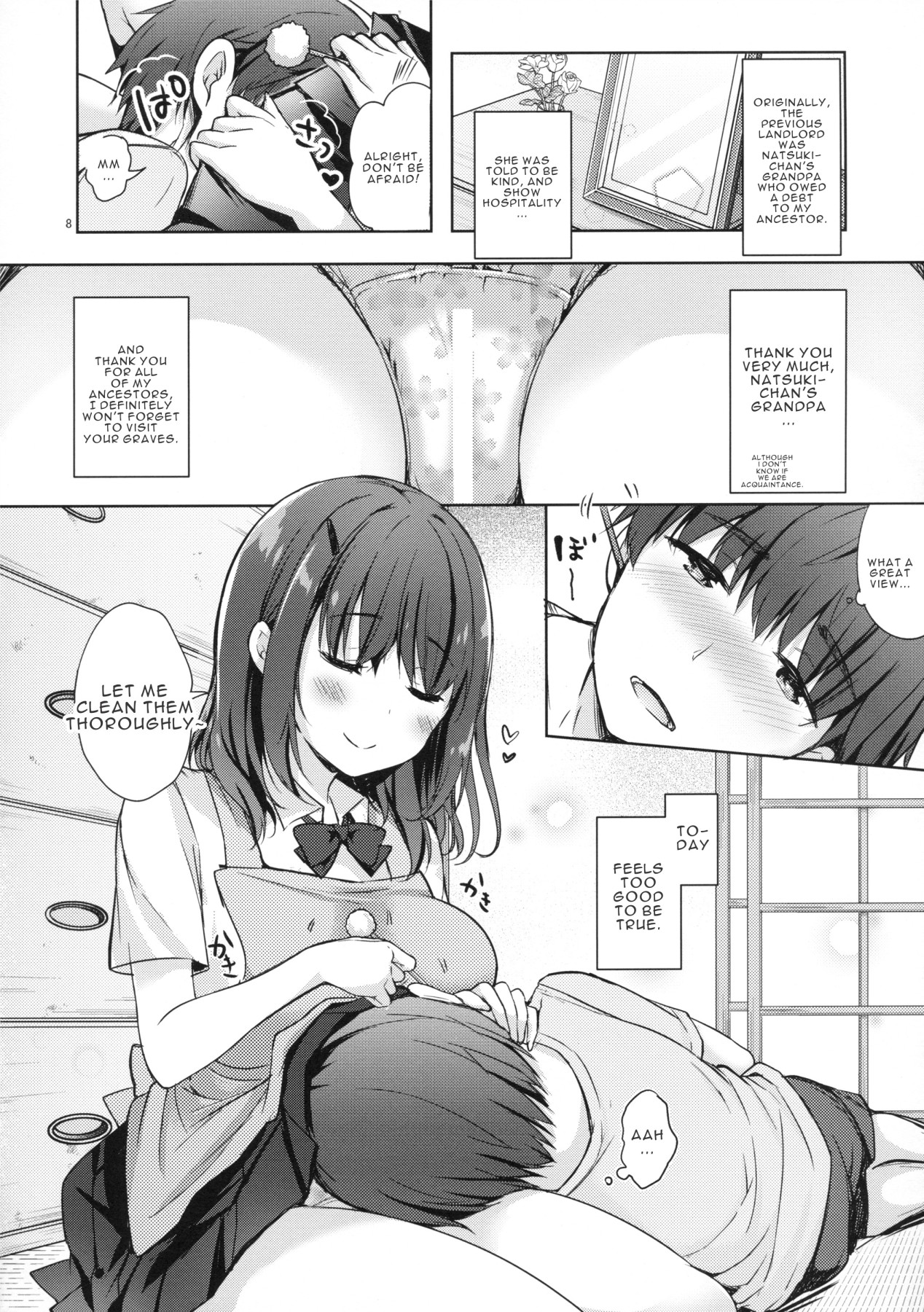 Hentai Manga Comic-Getting Fed By My Busty Schoolgirl Landlord-Read-6